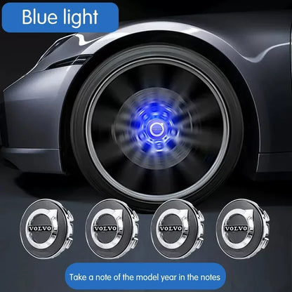 Volvo LED Hub Light Wheel Caps