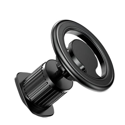 Magnetic Car Phone Holder – Universal Dashboard & Air Vent Mount - Dashboard Black