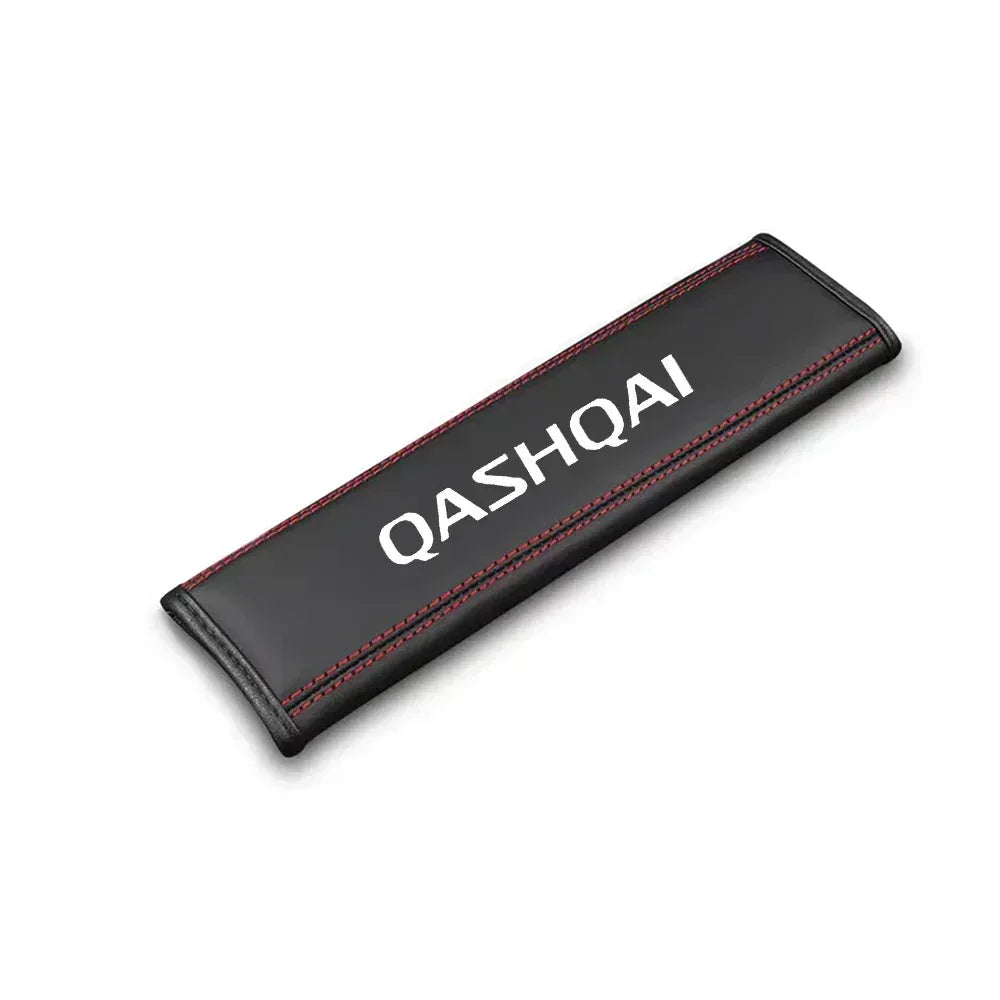 Nissan Qashqai Leather Seat Belt Shoulder Pad - 