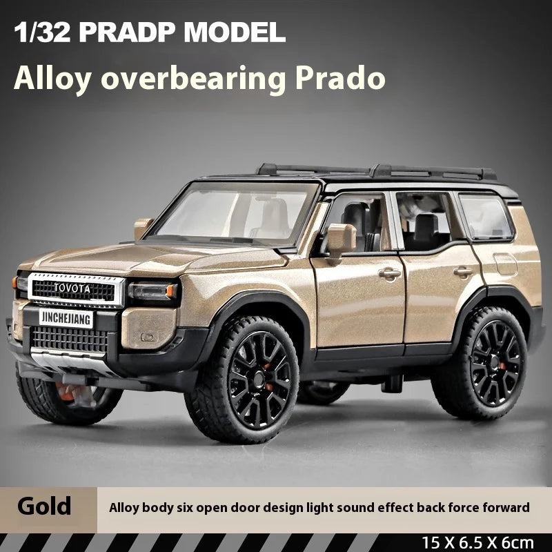 Toyota Prado Land Cruiser 1:32 Scale Die-Cast Metal Alloy Model Car