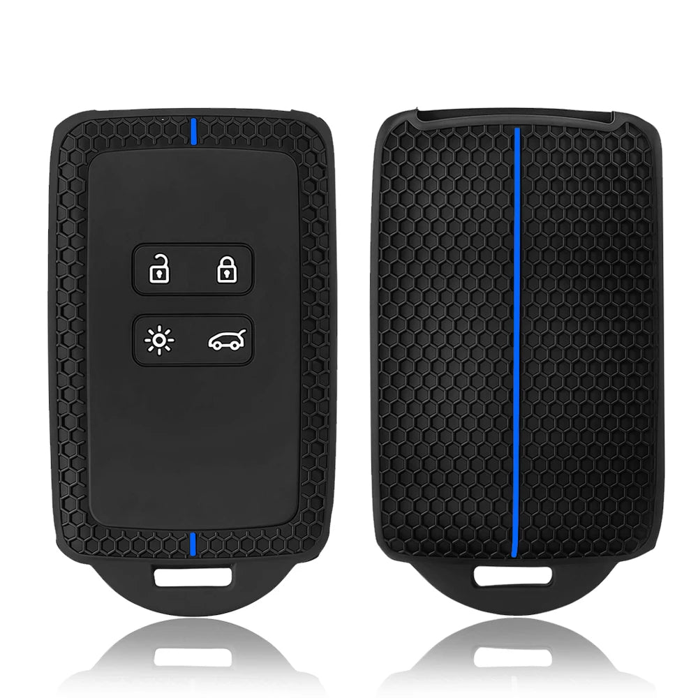 silicone car key case cover for dacia Duster logan 3 jogger sandero for Renault Clio 5 Megane 4 Zoe Kadjar Captur Arkana Koleos