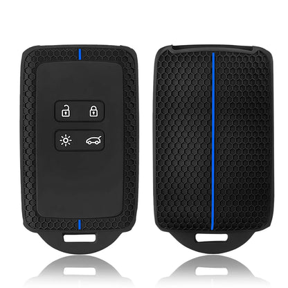 silicone car key case cover for dacia Duster logan 3 jogger sandero for Renault Clio 5 Megane 4 Zoe Kadjar Captur Arkana Koleos