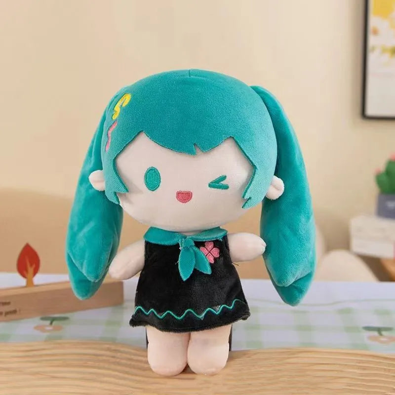 Kawaii Anime Girl Plush Keychain 13-18cm Soft Pendant Keyring