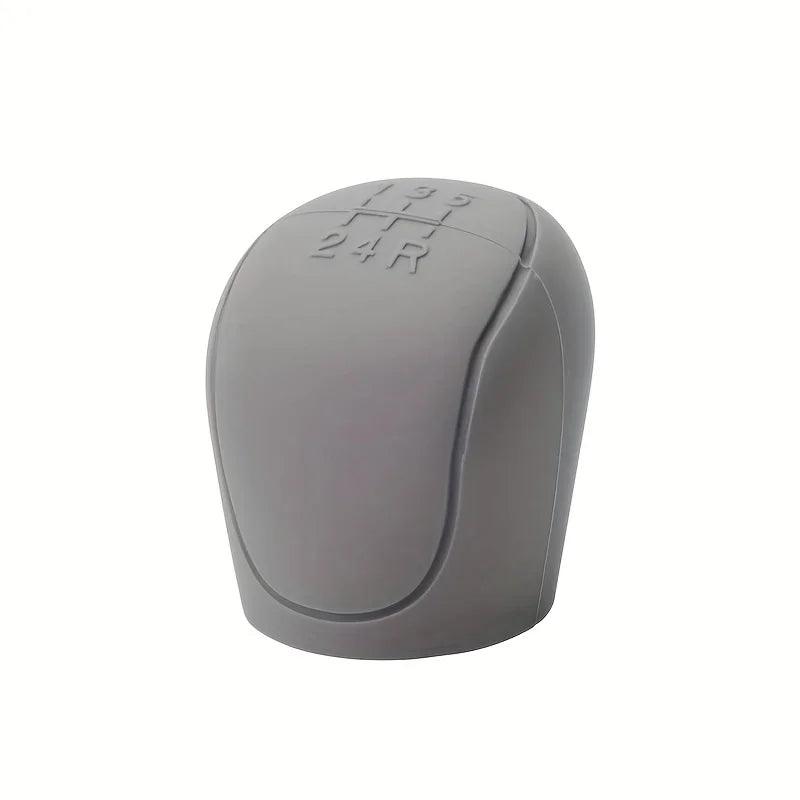 Silicone Shift Knob Cover Anti-Slip Grip 6-Speed Manual Transmission
