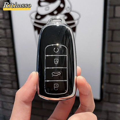 Chery Tiggo 8 Pro Plus TPU Key Fob Case Cover 5/7 Button Protector