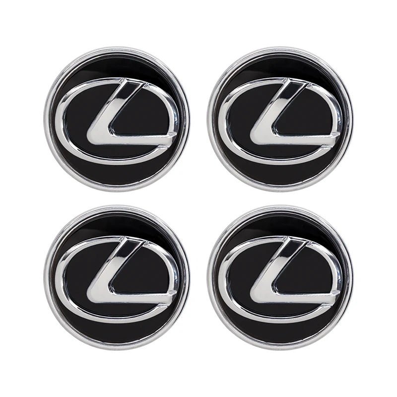 4Pcs 62mm Lexus Wheel Center Cap Hub Covers
