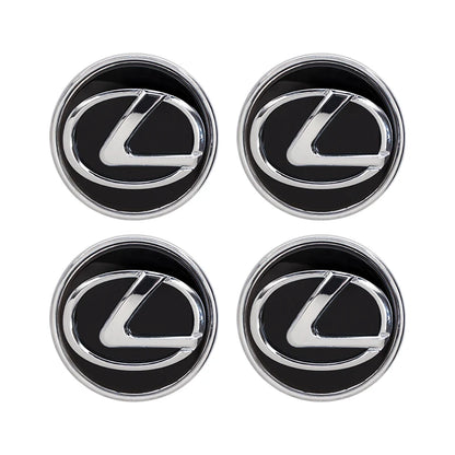 4Pcs 62mm Lexus Wheel Center Cap Hub Covers