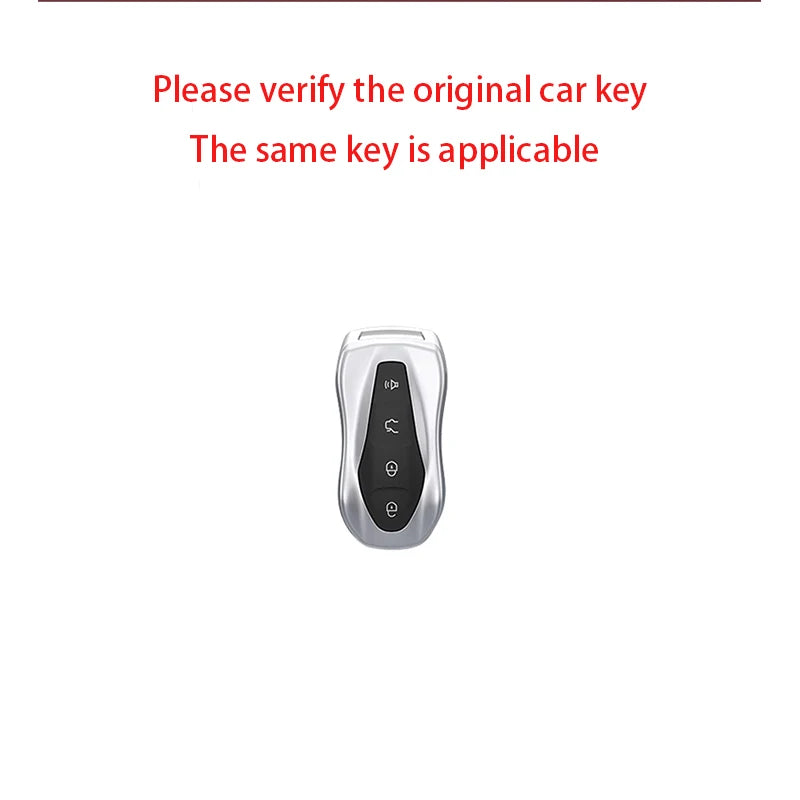 Metal Car Key Fob Cover For Geely Tugella Azkarra Xingyue Boyue