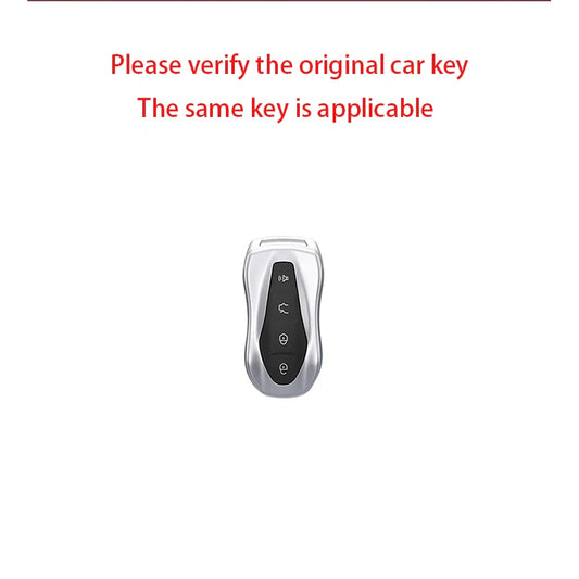 Metal Car Key Fob Cover For Geely Tugella Azkarra Xingyue Boyue
