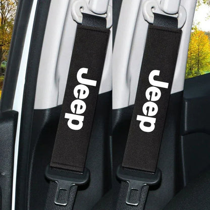 Jeep Neck Pillow & Seat Belt Shoulder Pad - 2PCS Seat Belt Pad
