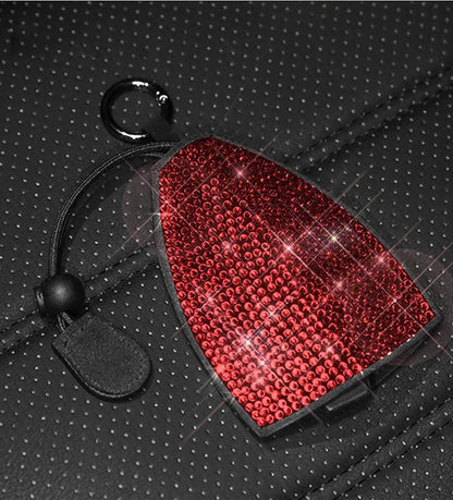 Diamond Crystal Car Key Chain Cover - Bling Rhinestone Keyring Holder