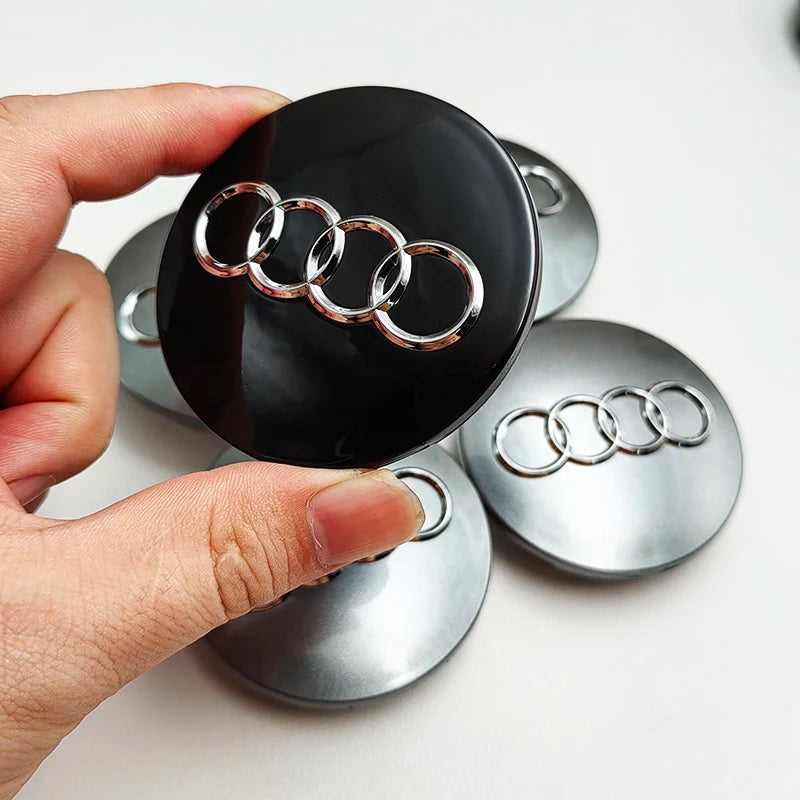 4pcs 68mm Audi Wheel Center Hub Caps