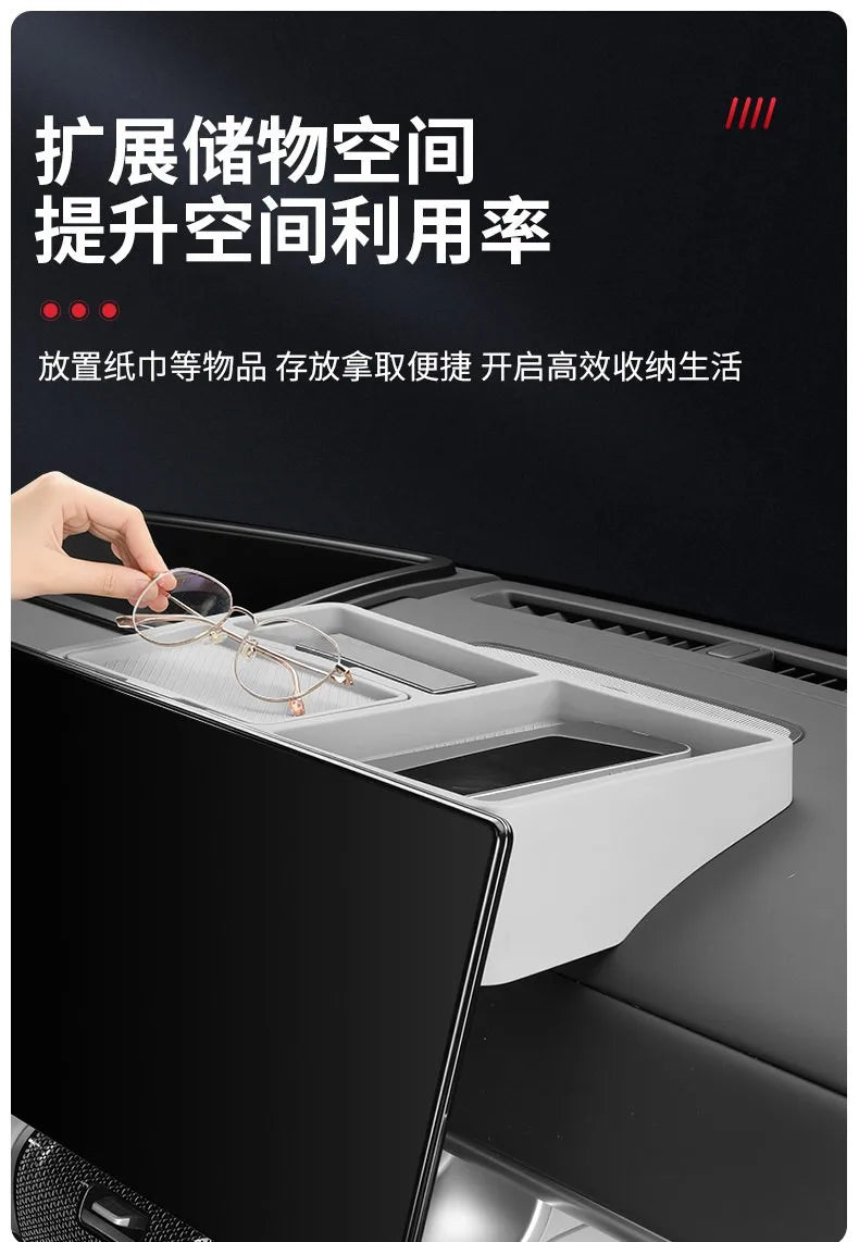 BYD Ti7 Behind-Screen Dashboard Storage Box