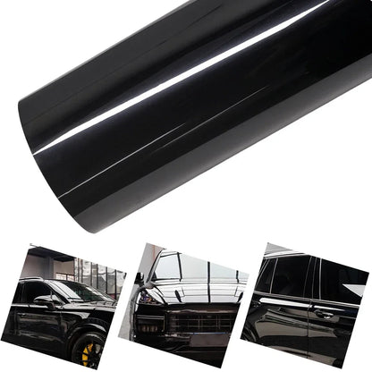Ultra Gloss PET Piano Black Vinyl Wrap Film