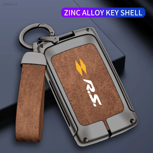 Zinc Alloy Car Key Case Cover For Renault Captur Megane Clio Zoe