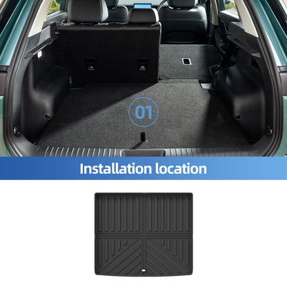 TPE 3D Floor Mats for Chery Jaecoo 5 EV RHD 2025-2026 Black Set