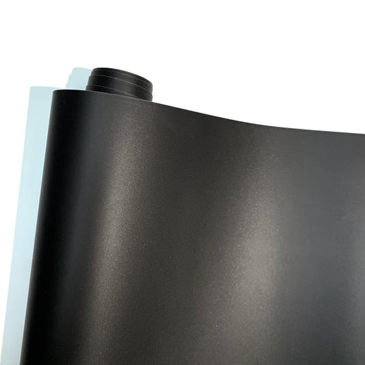 Matte Black Vinyl Car Wrap Stickers Waterproof Body Film Decals
