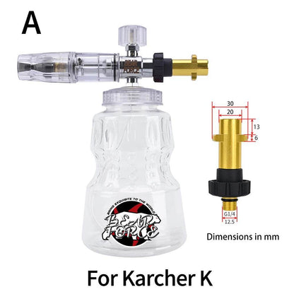 Aluminum Foam Lance Nozzle for Pressure Washers – Heavy-Duty Car Wash Foam Maker for Karcher, Bosch, Michelin, Elitech & More - For Daewoo Bort