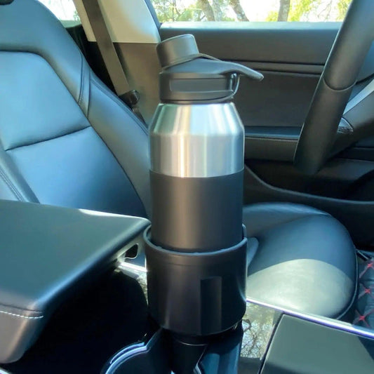 Adjustable Car Cup Holder Extender - Expandable Insert Adapter