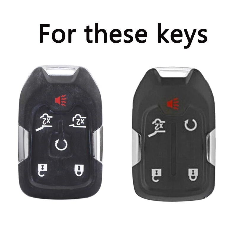 Chevrolet Silverado & GMC Sierra TPU Key Fob Cover