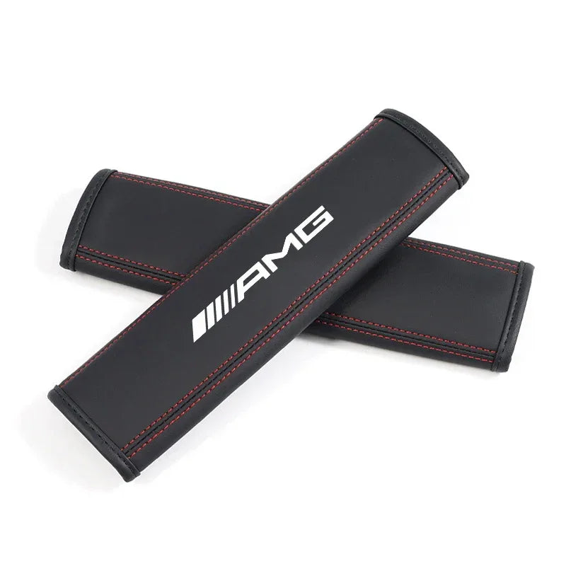 Mercedes-AMG Leather Seat Belt Pads - B