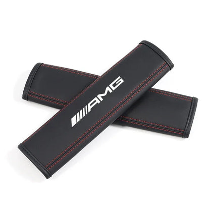 Mercedes-AMG Leather Seat Belt Pads - B