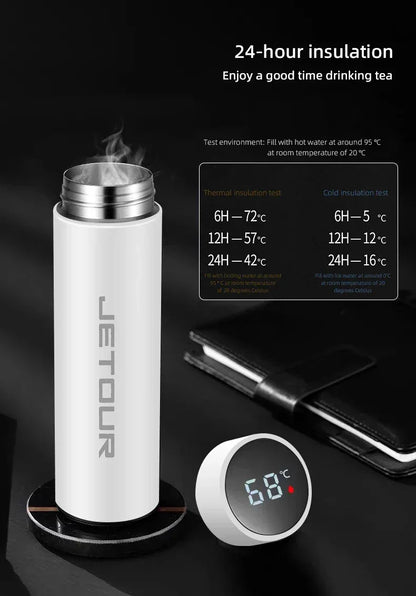 Jetour Smart Thermos Mug 500ML - White