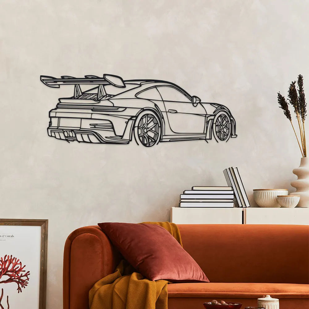 Car Metal Wall Art – Black Metal Car Design Home Decor