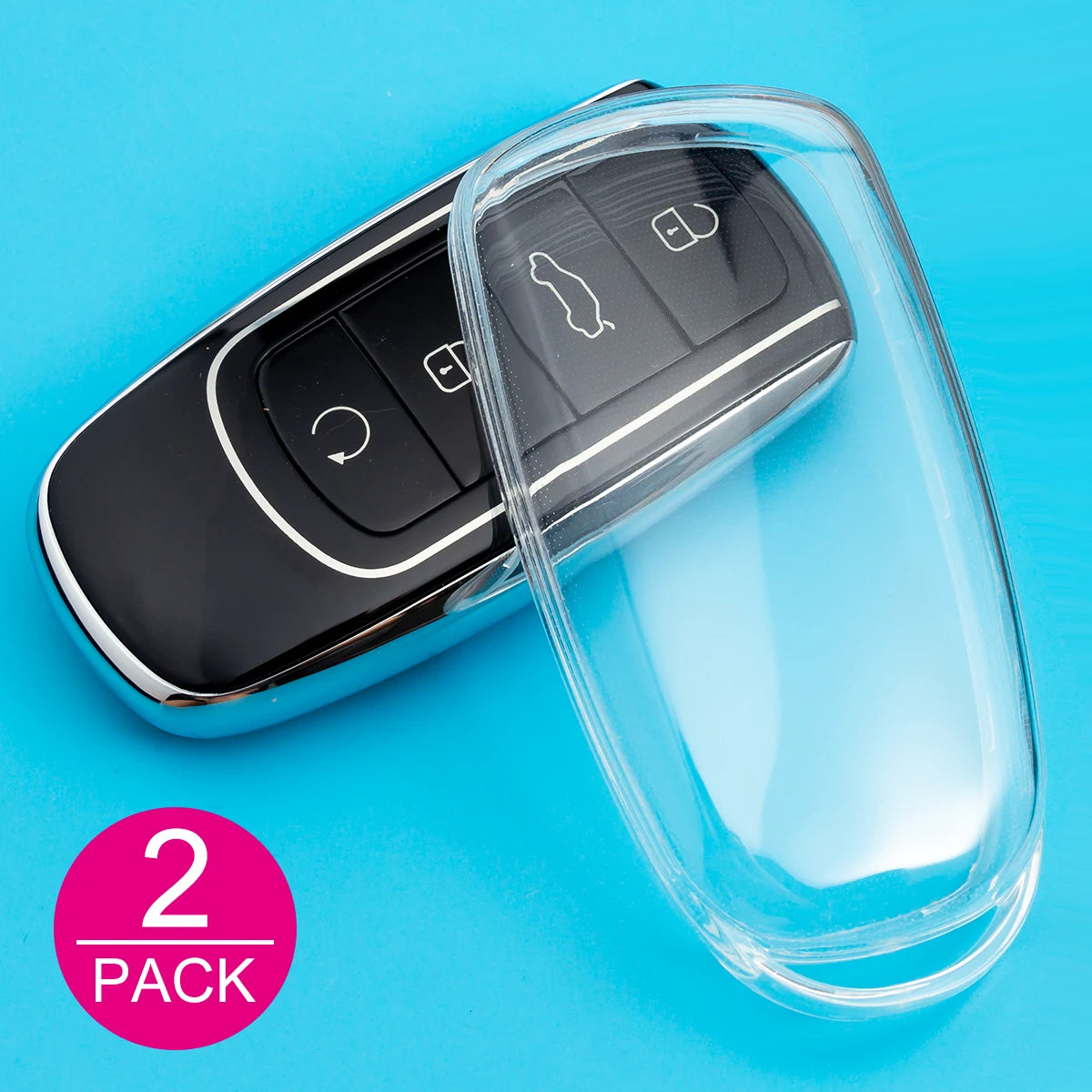 Chery Clear TPU Key Case