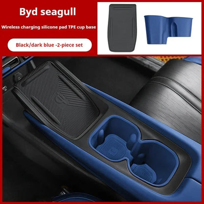 BYD Seagull Wireless Charging Silicone Pad Cup Holder Accessory
