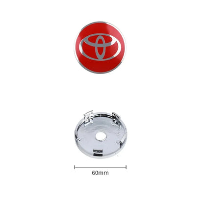 4Pcs 60MM Toyota Wheel Center Hub Caps