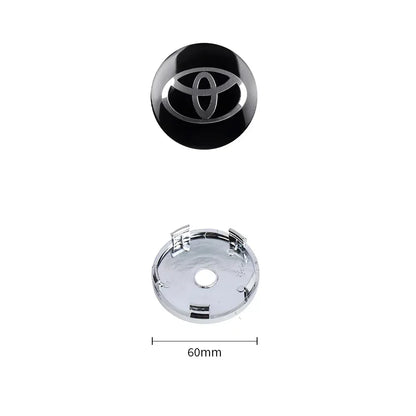 4Pcs 60MM Toyota Wheel Center Hub Caps