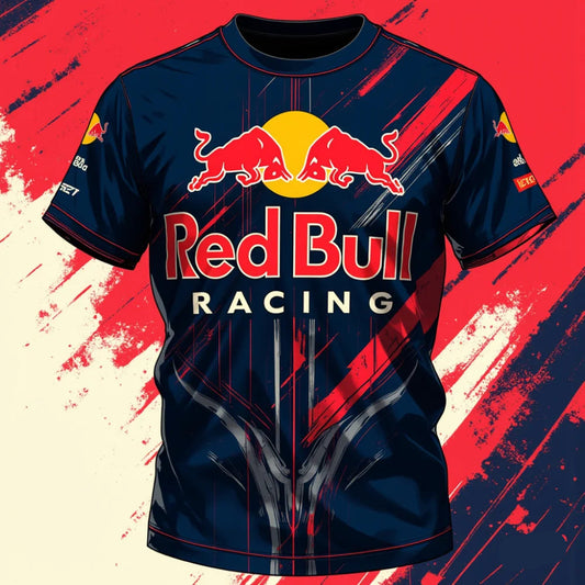 Red Bull Racing T-Shirt 2025 – Men’s 3D Formula 1 Tee - HN-T-shirt-966 / XXS