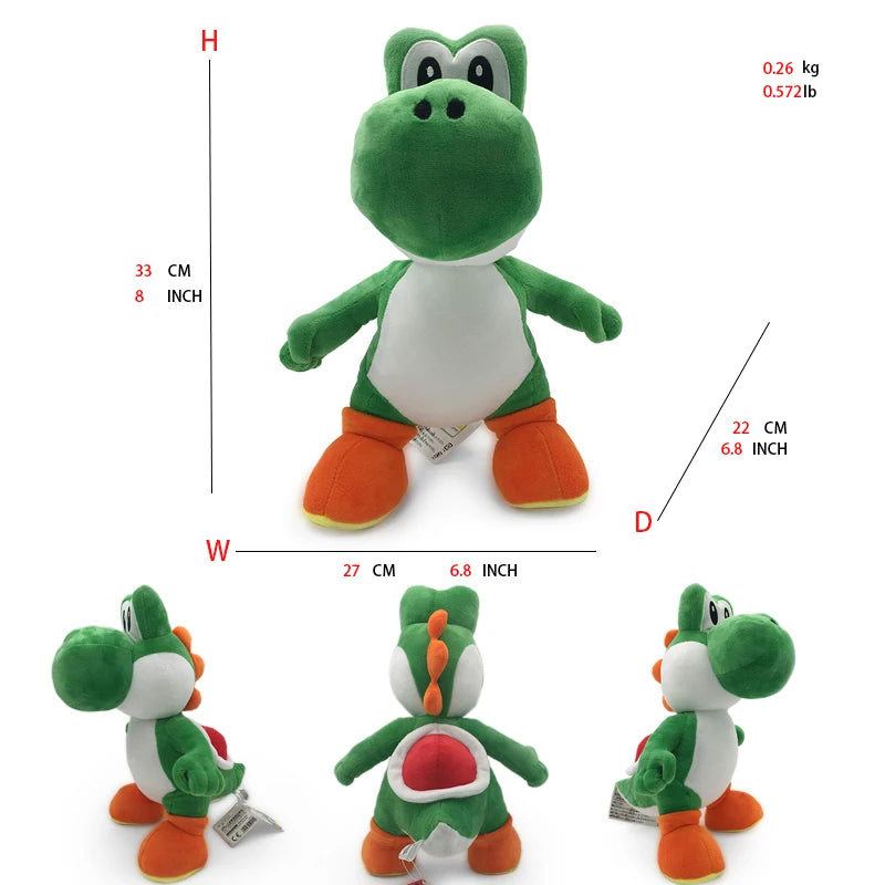 Super Mario Plush Toys – Mario, Luigi, Yoshi, Peach & More