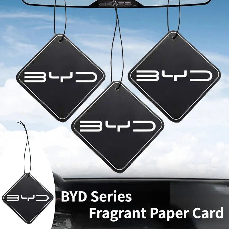 BYD Car Air Freshener Paper Card