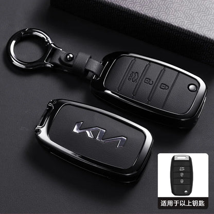 Kia Rio Optima Sportage Soul 3 Button Flip Remote Key Case Cover