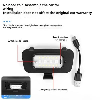 Geely Starray EM-i / EX5 Boot Light Upgrade