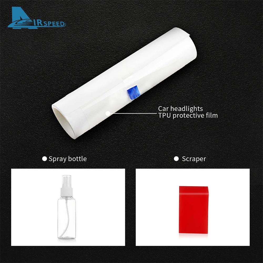 Tesla Model Y Juniper 2025+ Carbon Fiber PPF B-pillar Trunk Film - Triangle