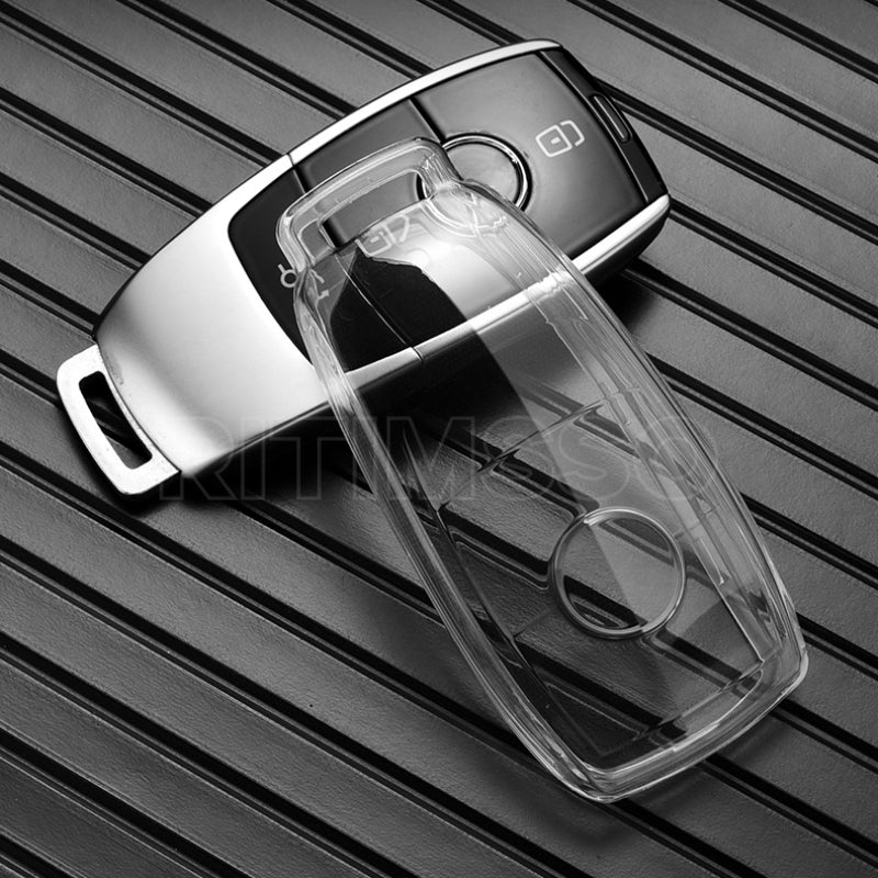 Mercedes-Benz Clear TPU Key Fob Case — C, E, S and GLC Class