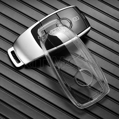 Mercedes-Benz Clear TPU Key Fob Case — C, E, S and GLC Class