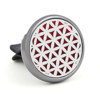 Refillable Car Air Freshener Vent Clip with 10 Pads - C