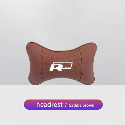 Volkswagen Leather Headrest Pillow