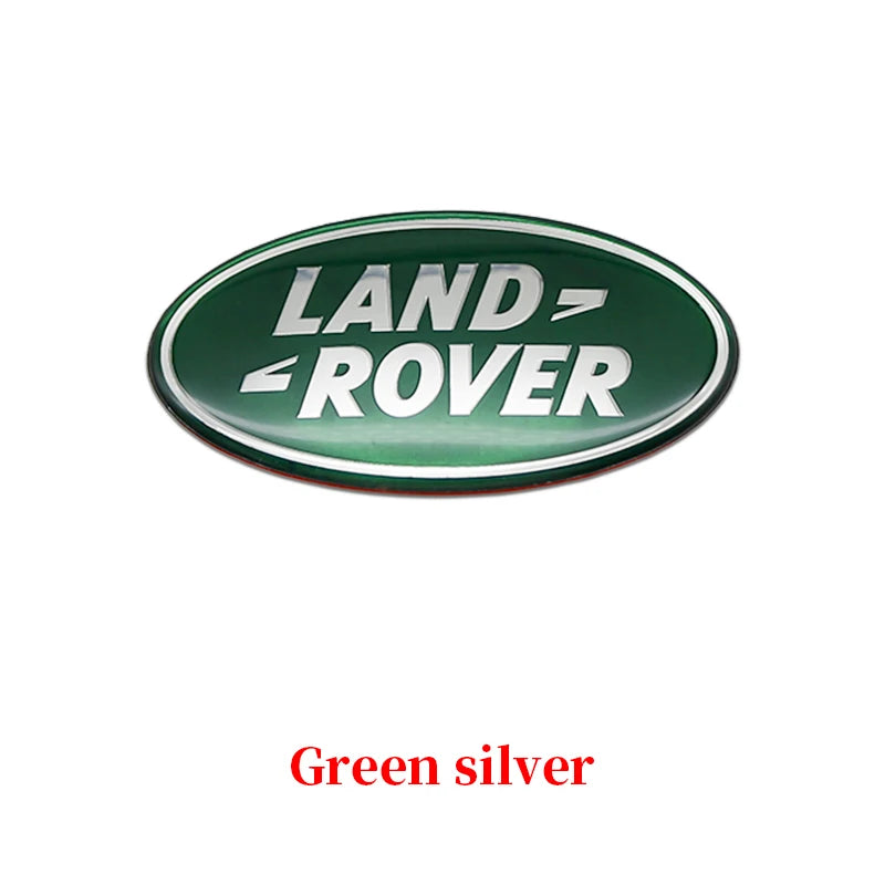 8.6cm ABS Car Front Grille Oval Badge Emblem Land Rover Range Rover