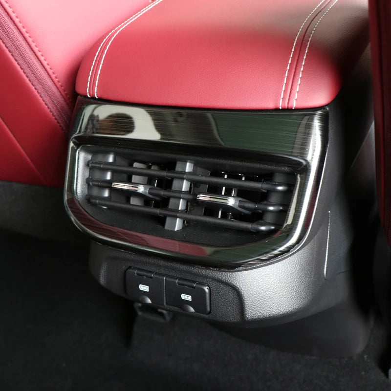 Carbon Fibre-Style Haval H6 Rear Air Vent Frame Trim
