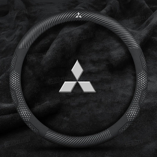 Mitsubishi Steering Wheel Cover – Outlander, ASX, Lancer, Pajero, Triton, L200, Colt, Galant, Delica, Eclipse, Ralliart