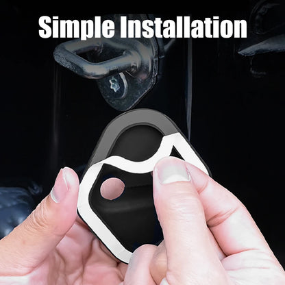 Tesla Door Lock Cover Set – 4PCS Silicone Protective Stickers