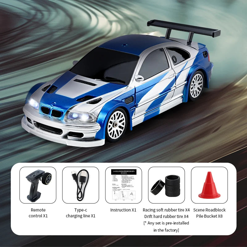 RC Drift Car – 2.4G 4WD High-Speed Remote Control - 4302