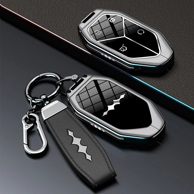 BYD Zinc Alloy Key Fob Cover – Leopard 5, Leopard 8 & Ti3/Ti7