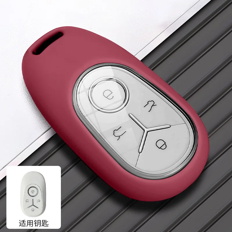 Geely EX2 Proton e.MAS 5 liquid silicone key cover - packaging view