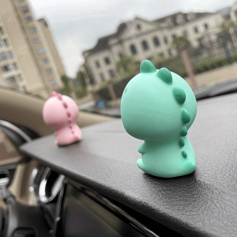 Bubble Dinosaur Car Dashboard Ornament